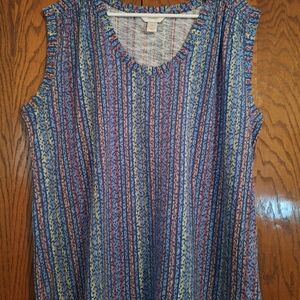 Christopher and banks sleeveless top!